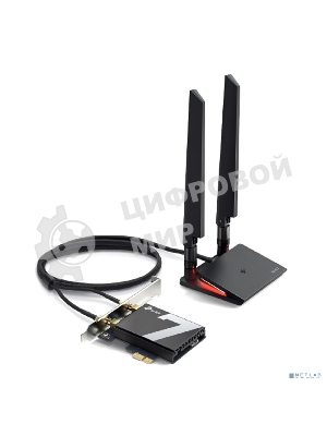 Трехдиапазонный беспроводной PCI Express-адаптер Wi-Fi 7 TP-Link Archer TBE550E BE9300 с поддержкой Bluetooth 5.4