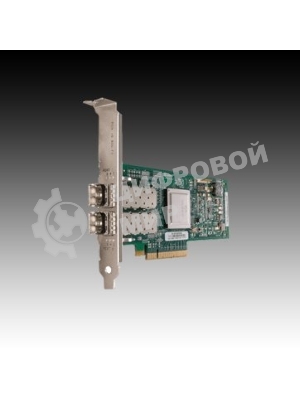 Контроллер Qlogic QLE2562-CK 8Gb 2-port FC HBA x8 PCIe LC multi-mode optic