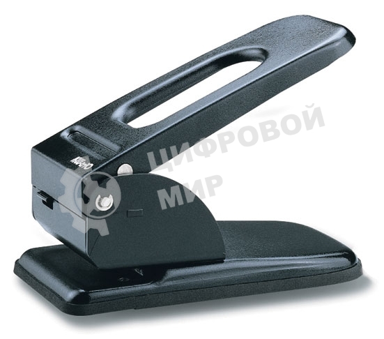 Дырокол Kw-Trio Heavy Duty 967, до 70 листов, металл черный, отверстий: 2, с линейкой