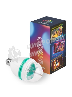 Диско-лампа Neon-night светодиодная e27, 230 В