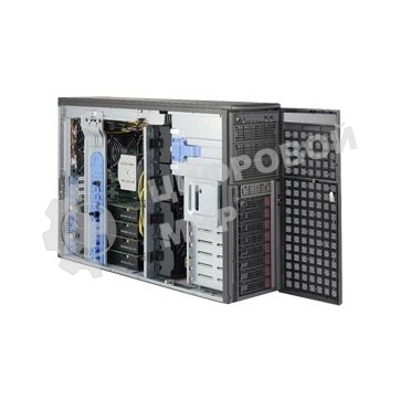 Серверная Платформа SuperMicro 7049GP-TRT - 4U/Tower GPU Server - 8x SATA - Dual 10-Gigabit Ethernet - 2200W Redundant