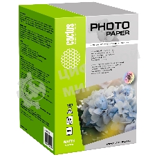 Фотобумага Cactus CS-MA6180500 A6/180г/м2/500л./белый матовое для струйной печати