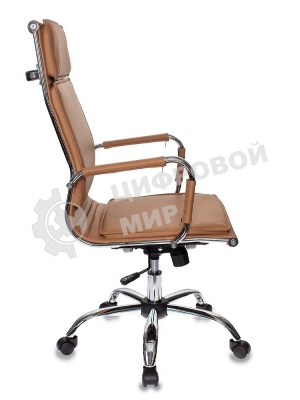 Кресло Бюрократ CH-993/camel светло-коричневый, экокожа