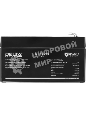 Батарея для ИБП Delta DT 12012 (12V, 1.2Ah)