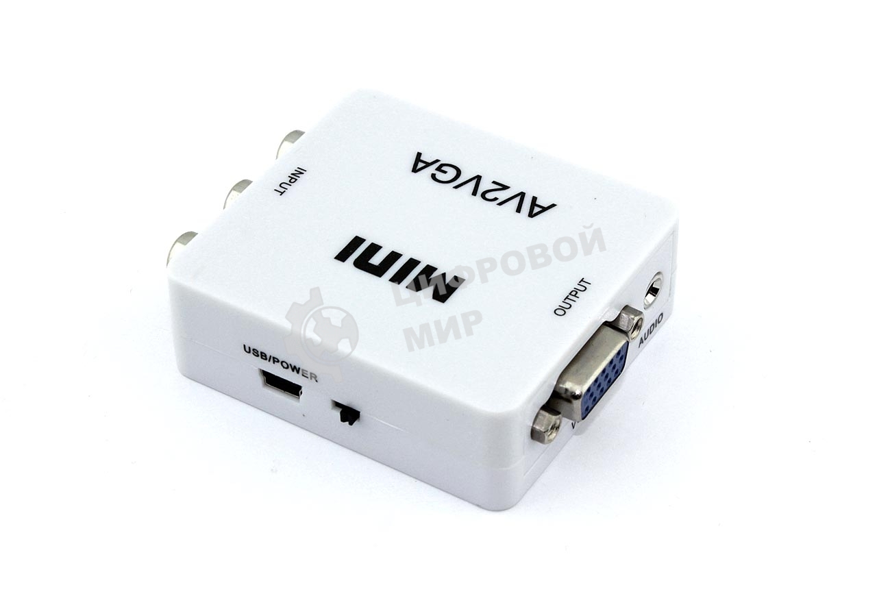 Переходник с AV (тюльпаны) на VGA