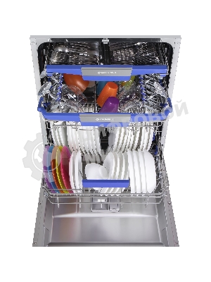 Встраиваемая посудомоечная машина Maunfeld MLP-12IMR, черный, 59.8 см, 14 компл., 44 дБ, класс A++