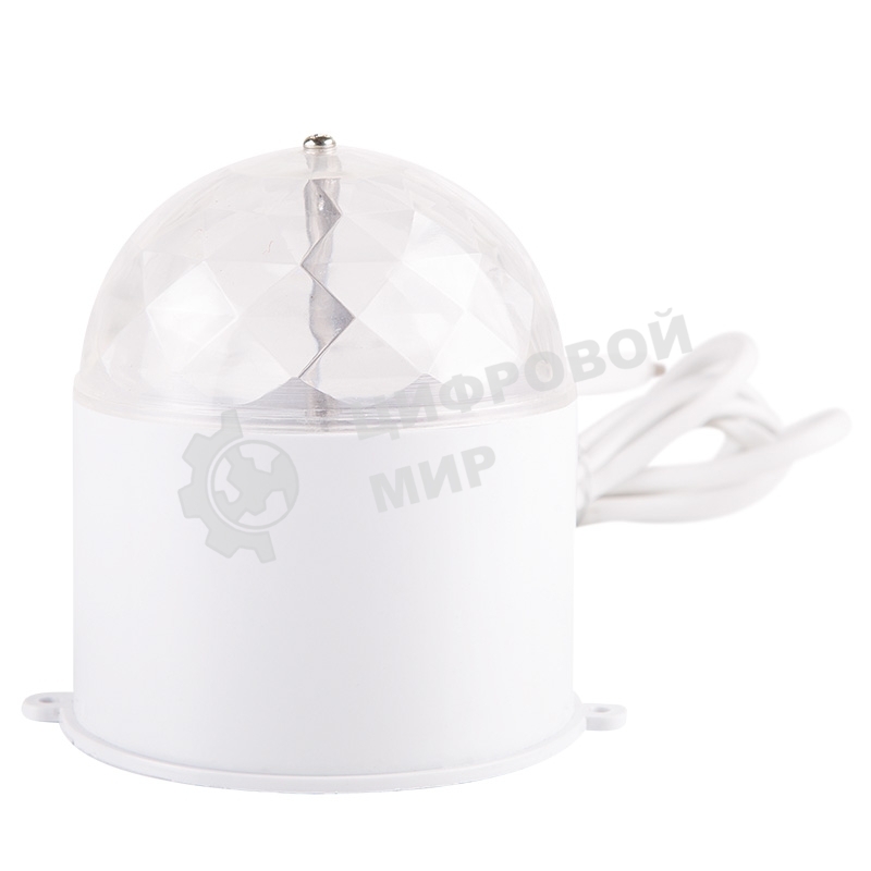 Диско-лампа Neon-night светодиодная в компактном корпусе, 230 В