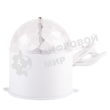 Диско-лампа Neon-night светодиодная в компактном корпусе, 230 В