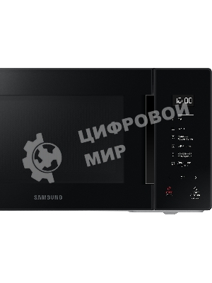 Микроволновая печь Samsung MG23T5018AK/BW черный, 23 л, 800 Вт, переключатели - сенсор