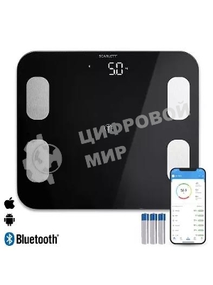 Весы Scarlett SC-BS33ED46 (черный)