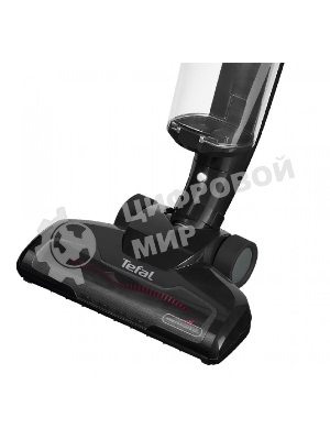 Пылесос вертикальный Tefal TY6545RH черный, питание от аккумулятора, уборка сухая, пылесборник 0.65 л