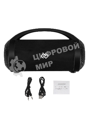 Колонка портативная Digma S-17 черный 8.5W 1.0 BT/3.5Jack/USB 10м 1500mAh