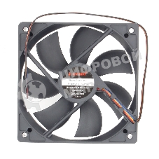 Вентилятор для корпуса Gembird черный, 120 мм, 2000 об/мин, 38.65 дБ, 4 pin