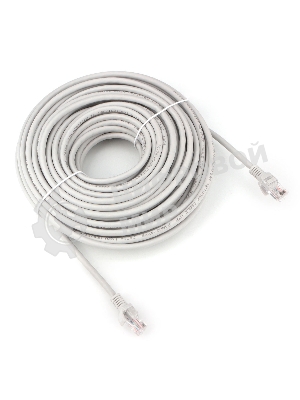Патч-корд LSZH UTP Cablexpert PP31-20M cat.5e, 20м, литой, многожильный, серый