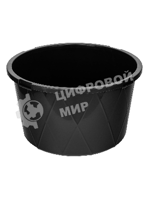 Таз строительный Matrix круглый универсальный, 120л, ударопрочный, с ребрами жесткости