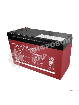 Аккумуляторная VRLA батарея CBR CBT-HR1234W-F2 (12В 8А·ч), клеммы F2