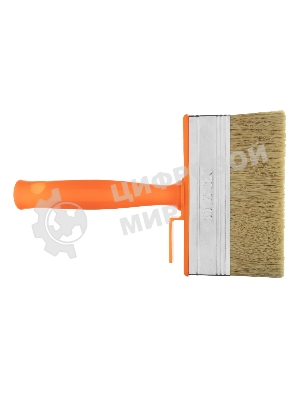 Кисть-ракля Sparta 30х120 мм, натуральная щетина, пластмассовый корпус, пластмассовая рукоятка