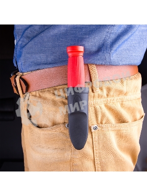 Нож монтажника Rexant нержавеющая сталь, двухсторонняя заточка, лезвие 33 мм