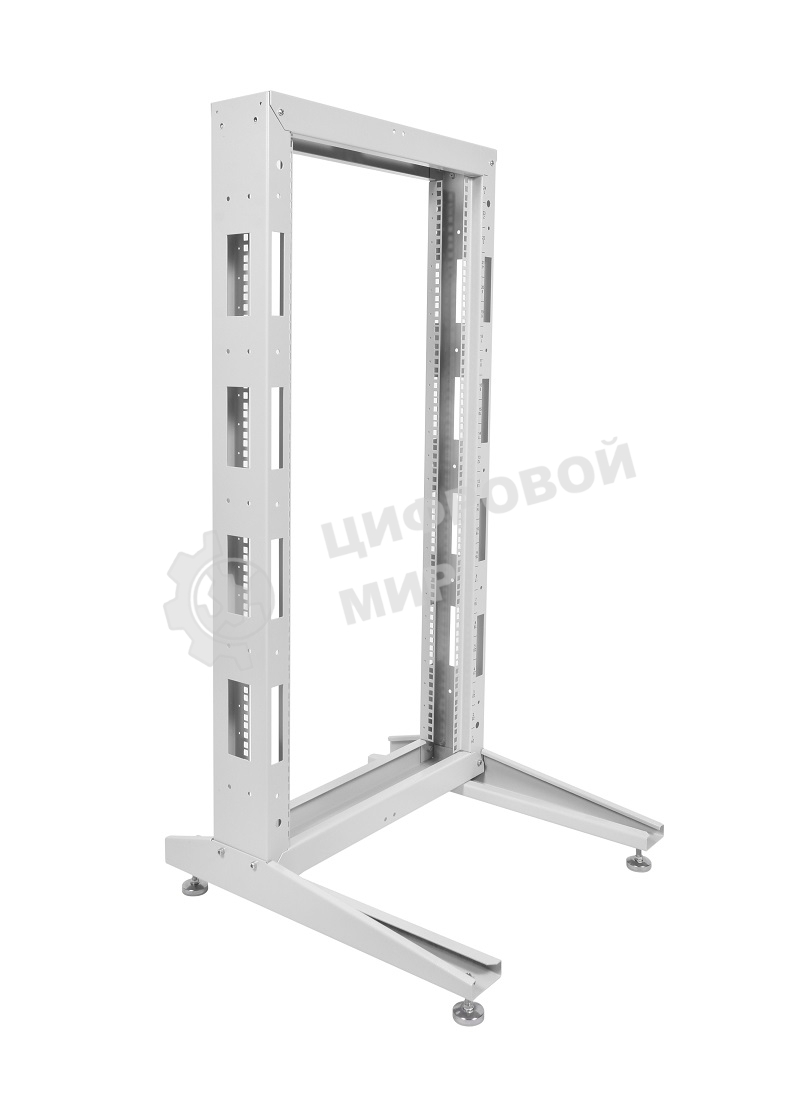 Стойка телекоммуникационная универсальная ЦМО 42U однорамная (СТК-42) (1 коробка)