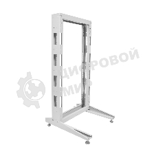 Стойка телекоммуникационная универсальная ЦМО 42U однорамная (СТК-42) (1 коробка)