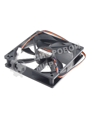 Вентилятор для корпуса Gembird черный, 120 мм, 2000 об/мин, 38.65 дБ, 4 pin