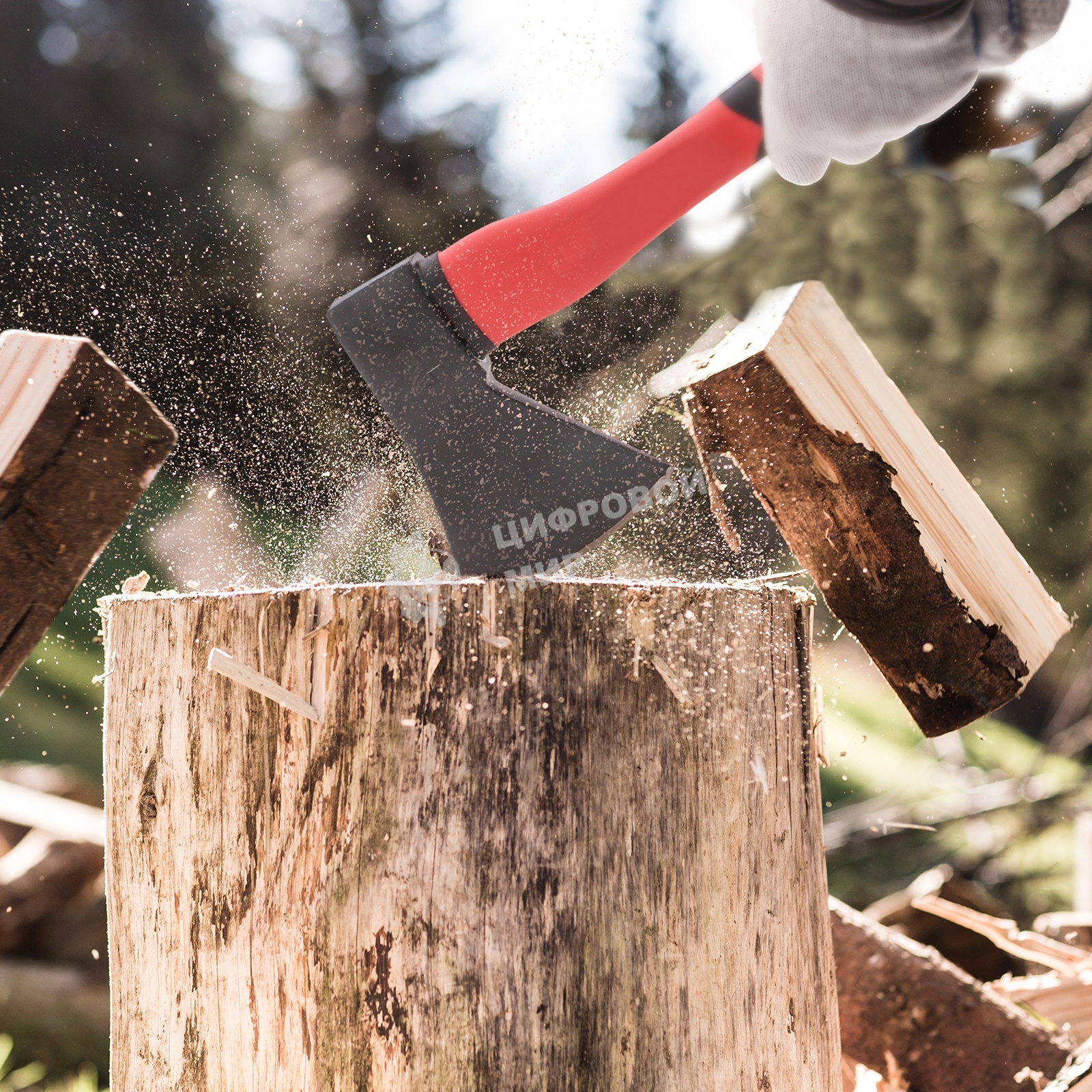 Топор Matrix 1000 г, фибергласовое топорище