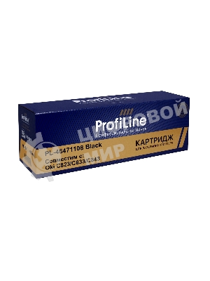 Картридж ProfiLine PL-46471108 для принтеров Oki C823/C833/C843 черный 7000 копий