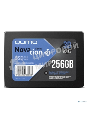 Накопитель SSD QUMO 256GB QM Novation Q3DT-256GAEN SATA3.0