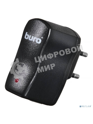 Сетевое зарядное устройство Buro XCJ-021-1A 1A универсальное черный