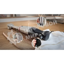 Блендер погружной Bosch MSM6M8X1, 1200Вт, нержавеющая сталь/черный