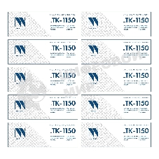 Картридж NVP совместимый NV-TK-1150-SET10 для Kyocera M2135dn/M2635dn/M2735dw/P2235dn/P2235dw (3000k) (10 шт)