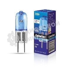 Лампа галогенная JC 20Вт 12В g4 COOL Camelion 11465