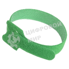 Хомут-липучка ITK HKVG-W14-L135 135x14 мм (упак: 100 шт) полиамид внешний (-40/+80) зеленый