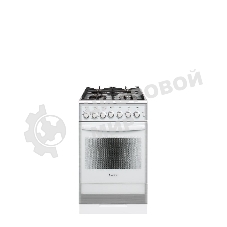 Плита комбинированная Gefest ПГЭ 5502-02 0042 белый, конфорок 4 газовых, духовка 55 л, 50 см x 85 см x 58.5 см