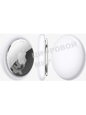 Трекер Apple AirTag, IP67, Bluetooth, NFC, Accelerometer, Speaker, CR2032 bat., d-31.9 mm, h-8 mm, 11 g - (4 Pack)