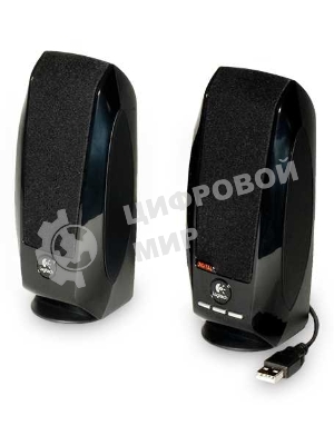 Акустическая система Logitech S150 980-000029 Колонки2.0, 2x0,6W, 90 Гц - 20 кГц, OEM