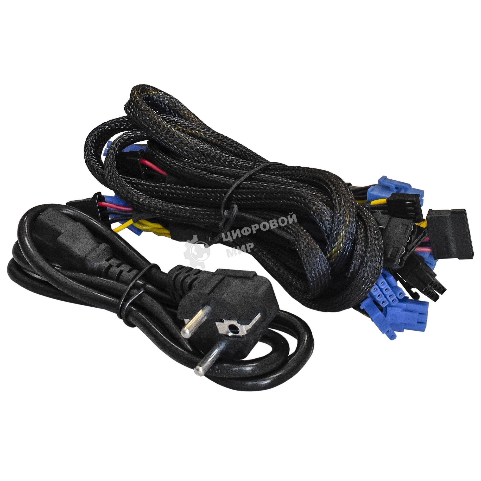 Блок питания серверный 1100W ExeGate EX292215RUS ServerPRO-1100RADS (ATX, for 3U+ cases, КПД 82% (80 PLUS), 14cm fan, 24pin, 2(4+4)pin, 6xPCIe, 8xSATA, 4xIDE, Cable Management, black)