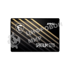 Накопитель SSD MSI SPATIUM S270, 960Gb, 2.5