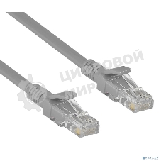 Патч-корд Exegate UTP-RJ45-RJ45-5e-CU-1,5M-GY, UTP, cat.5e, 1.5м, медь, серый