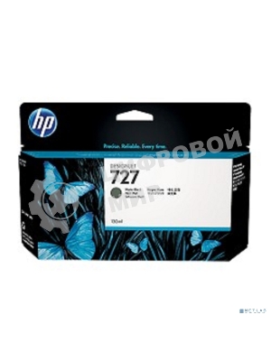 Картридж струйный HP 727 B3P22A черный матовый для HP DJ T920/T1500 (130мл)
