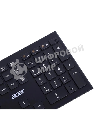 Клавиатура беспроводная Acer OKR010, USB, Радиоканал, черный