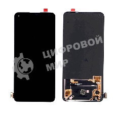 Дисплей для Realme GT Neo 2, OnePlus 9RT в сборе с тачскрином черный