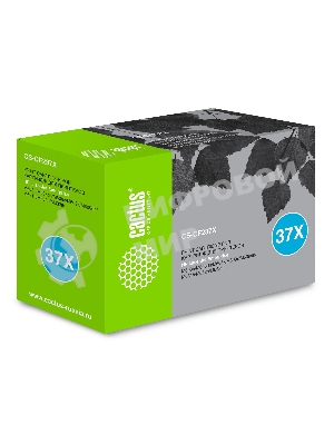 Картридж лазерный Cactus CS-CF237X черный (25000 стр.) для HP LJ M607n/M608n/M608dn/M609x/M631h/M631z/M632h