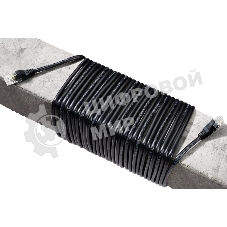 Патч-корд литой AOpen ANP511 10M BK UTP cat.5е 10м черный