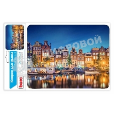 Коврик для мыши Buro пластиковый, Амстердам, 230 х 180 х 2 мм