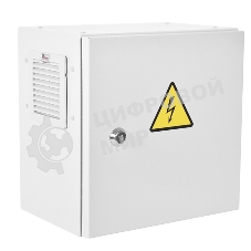 Шкаф ЭКОНОМ уличный всепогодный настенный укомплектованный (В400 Ш400 Г210), комплектация T2-IP65