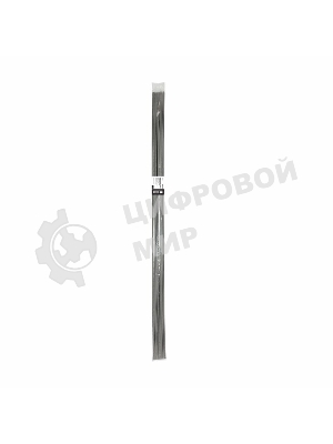 Термоусадочная трубка Rexant 2,0/1,0 мм, серая, упаковка 50 шт. по 1 м