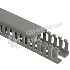 Кабель-канал перфорированный 25х60 L2000 ИМПАКТ серия М (4х5) IEK CKM50-025-060-1-K03