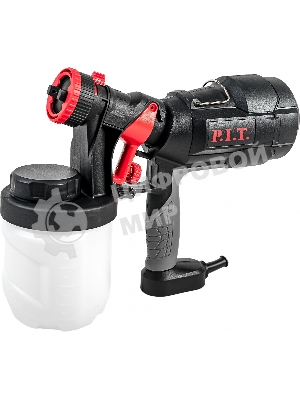 Краскопульт электрический P.I.T PSG3021-C PRO МАСТЕР (500 Вт, 800мл/мин, емкость 900мл) PSG3021-C PRO