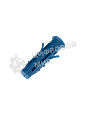 Дюбель распорный Kranz 6х25, синий, пакет (50 шт./уп.)